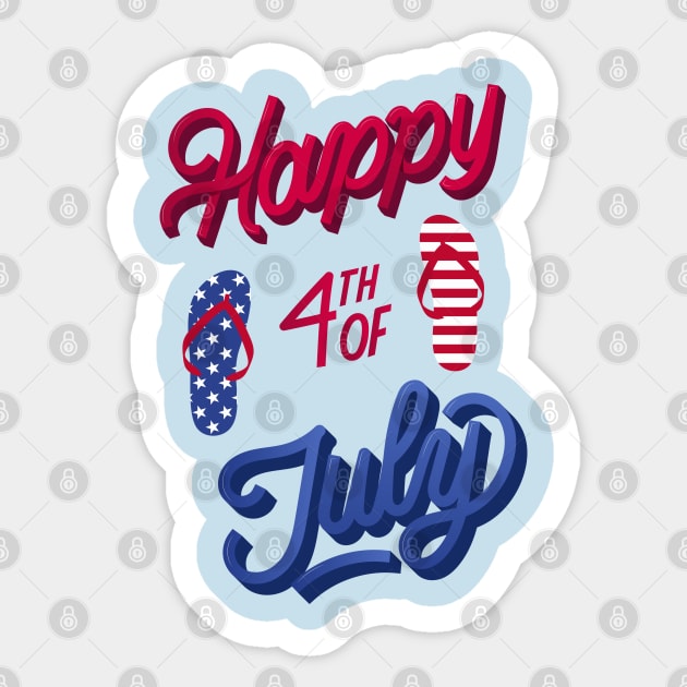 happy fourth of july Sticker by yassinnox